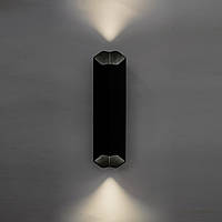 Настенный светильник MSK Electric Mystery бра под две лампы Е27 NL 3380 BK