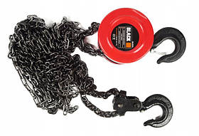 Ручна барабанна таль Black 14454 2 тонни, Висота підйому 2,5 м