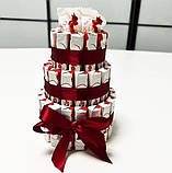 Подарунок коханій дівчині, Солодкі подарункові бокси, Оригінальний подарунок своїй дружині, Сюрприз бокс на день народження, фото 3