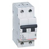 Автоматичний вимикач 2 полюси 16A тип C 4,5 кА Legrand серії RX3