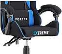 Крісло геймерське Extreme Vortex тканинне комп'ютерне ігрове, фото 5