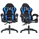 Крісло геймерське Extreme Vortex тканинне комп'ютерне ігрове, фото 6