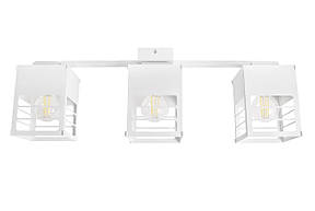 Люстра лофт MSK Electric Urban на три плафони біла NL 2310-3 WH, фото 3