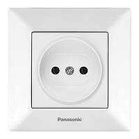 Розетка Panasonic Arkedia Slim, быстрый монтаж, белая(25320#)