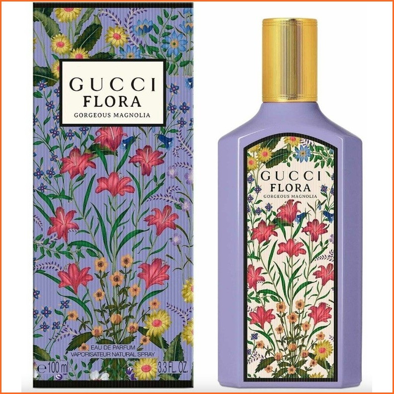 Гуччі Флора Горгеус Магнолія - Gucci Flora Gorgeous Magnolia Eau Parfum парфумована вода 100 ml.