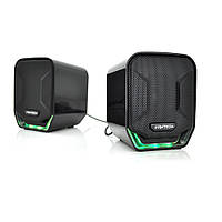 Колонки Fantech 2.0 USB GS-202, Black, Color Box(5988#)