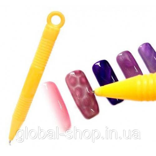 Магніт для гель-лаку Котяче око — ручка з магнітним наконечником