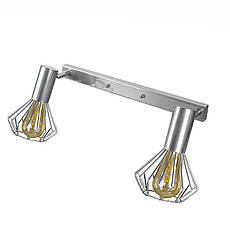 Світильник лофт MSK Electric Diadem настінно-стельовий NL 22151-2 CR хром, фото 4