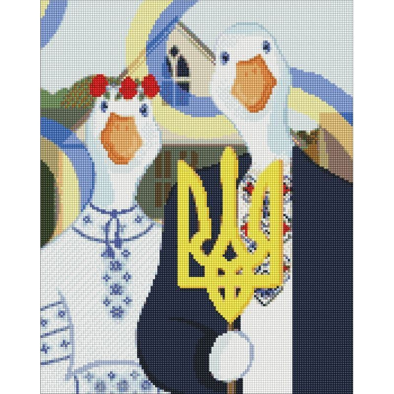 Алмазна мозаїка mebelime "Українська готика" ©arts.sspace Ідейка AMO7450 40х50 см