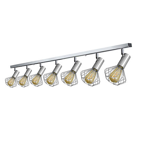 Світильник лофт MSK Electric Diadem стельовий NL 22151-7 CR, фото 1