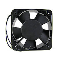 Кулер для охлаждения серверных БП ТA15052HBL2 DC sleeve fan 2pin под пайку - 150*150*50мм, 220V/0,22A,