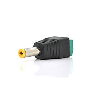 Разъем для подключения питания DC-M (D 5,5x2,1мм) с клеммами под кабель (Yellow Plug)(10344#)