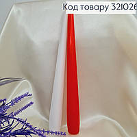 Свеча красная/белая столовая 7 часов горения, декоративная свеча 23 см, праздничная парафиновая свеча