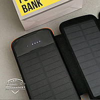Павербанк 4 солнечные панели Mibrand EXTREM 20000mAh Powerbank портативная батарея с фонариком