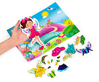 Магнітна Гра mebelime для дітей "Фея" у папці Vladi Toys VT3204-28 (укр), фото 3