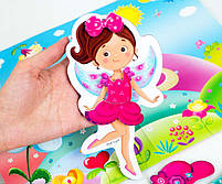 Магнітна Гра mebelime для дітей "Фея" у папці Vladi Toys VT3204-28 (укр), фото 4