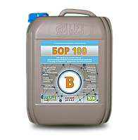 Удобрение БОР 100(кислый) органо-минеральное удобрение в виде полибората. 10л.