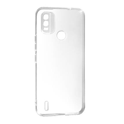 Силікон TPU SMTT Nokia C21 Plus, Transparent, фото 2