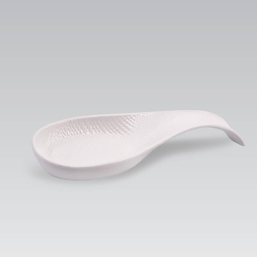 Підставка під кухонний ополоник керамічна Maestro White MR-20002-46 кухонна підставка