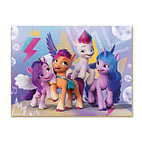 Дитячі пазли mebelime My Little Pony "Пригоди з подружками" DoDo 200306 30 елементів, фото 3