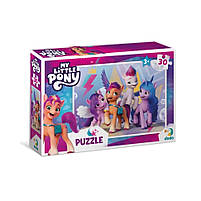 Дитячі пазли mebelime My Little Pony "Пригоди з подружками" DoDo 200306 30 елементів, фото 6