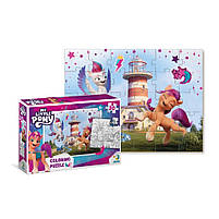 Дитячі пазли mebelime 2в1 My Little Pony "Чарівні Зіпп та Санні" DoDo 200124 30 елементів, фото 4