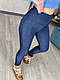 Лосини теплі на флісі, імітація джинсу, фото 9