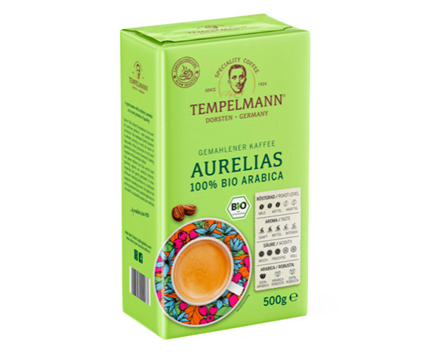 Кава Tempelmann Aurelias мелена 250 г