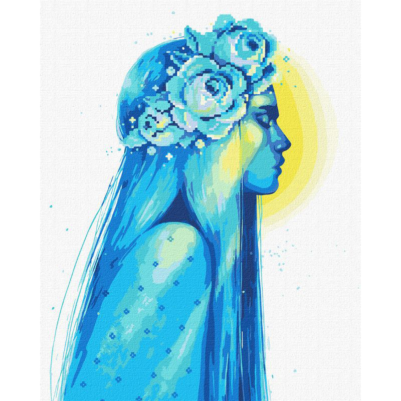 Картина за номерами mebelime "Промінь життя" ©lesya_nedzelska_art Ідейка KHO4974 40х50 см