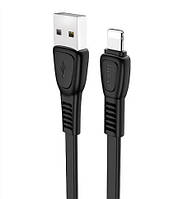 Кабель Hoco X40, Lightning-USB, Black, длина 1,2м, BOX(27968#)