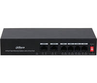 4-портовый РоЕ коммутатор 4xPOE 100Mб и 2x RJ45 100Mб DH-PFS3006-4ET-36 o