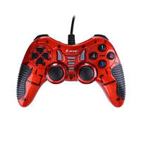 Геймпад проводной для ПК U-900 USB 2.0 DualShock (Red)(2190#)