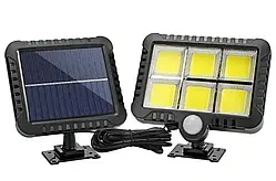 Світильник із сонячною панеллю та датчиком руху Separate Solar Wall Lamp FL-1520-6