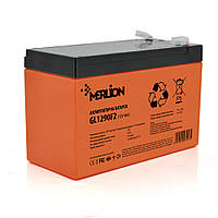Аккумуляторная батарея MERLION GL1290F2 12 V 9 Ah ( 150 x 65 x  95 (100) ) Orange Q10/420(15847#)