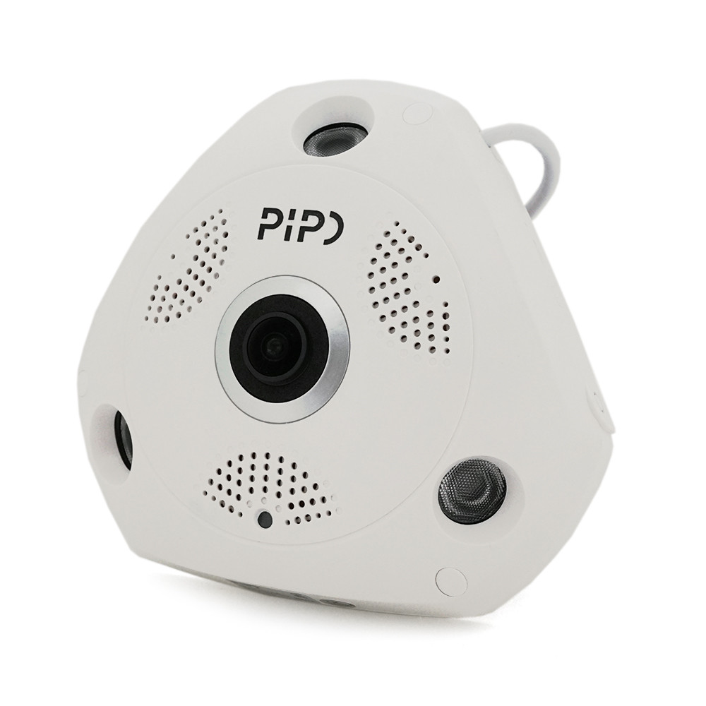 2MP мультиформатна камера PiPo у пластиковому корпусі риб'ячий око 170градусів PP-D1U03F200ME 1,8 (мм) (18229#)