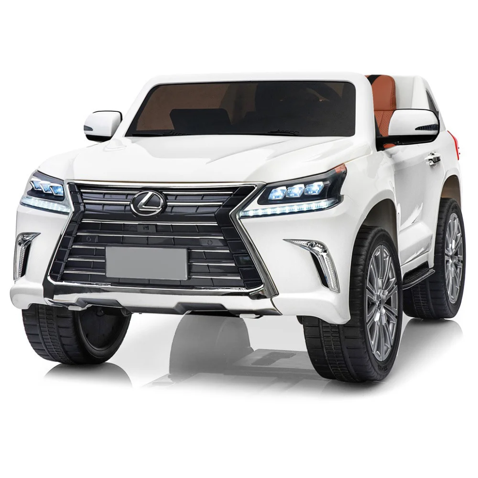 Дитячий mebelime електромобіль Машина Bambi M 3906(MP4)EBLR-1 Lexus Білий, фото 1