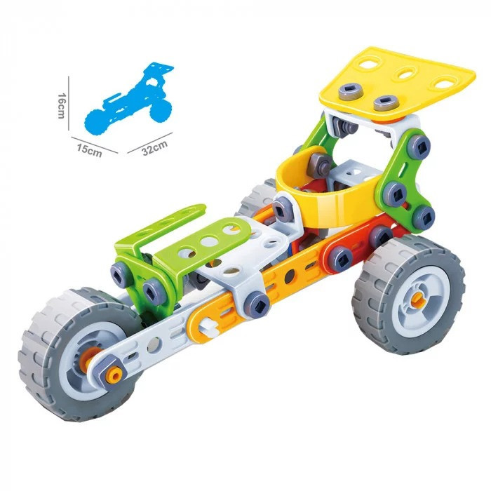 Конструктор mebelime Build&Play "Болід Ф1" HANYE J-7705, 74 елементи