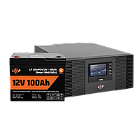 Комплект резервного питания LP (LogicPower) ИБП + литиевая (LiFePO4) батарея (UPS B1500 + АКБ LiFePO4 1280W)
