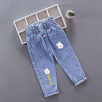 Дитячі джинси для дівчинки джинсові штани на дівчинку джинс для дітей