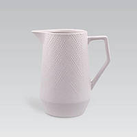 Глечик керамічний Maestro White MR-20002-55, 1 л, для води, молока, напоїв