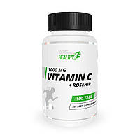 MST® Vitamin C 1000 mg + Rosehip | Витамин Ц с шиповником 100 таблеток