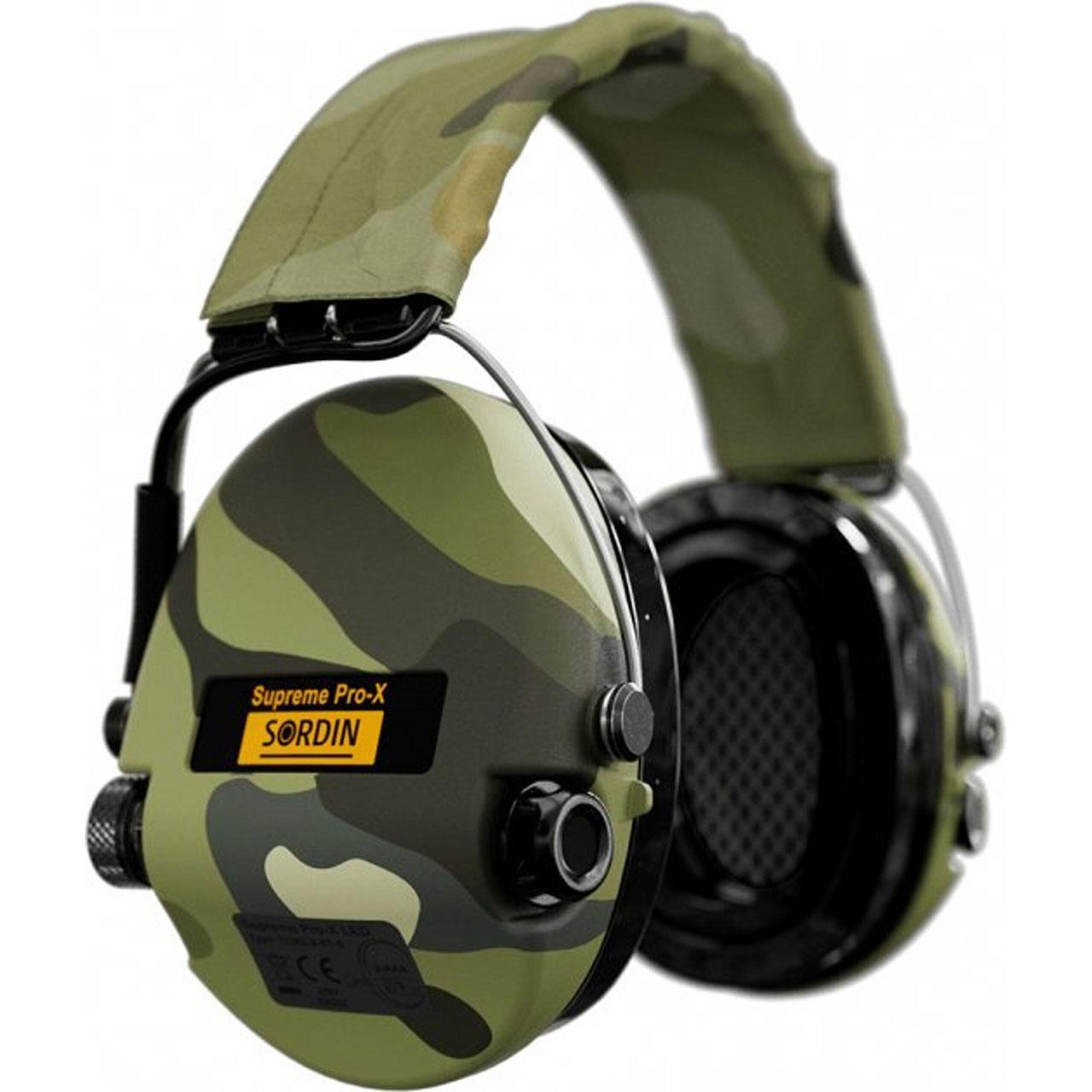 Навушники активні з LED ліхтарем MSA Sordin Supreme Pro X LED Multicam