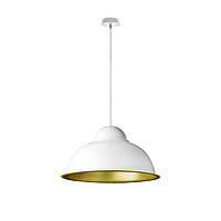 Светильник подвесной в стиле лофт MSK Electric Dome СП 3614 WH+GD