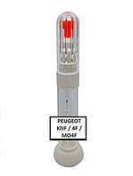 Реставраційний олівець - маркер від подряпин на автомобілі PEUGEOT код KNF / 4F / MO4F (BLEU  AZZURRO) 12 мл