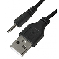 Кабель USB для зарядки 2мм (Nokia 6101) 1 метр / Черный