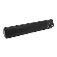 Колонка Kisonli LED-800B Bluetooth 5.0, 2х5W, 1200mAh, USB/TF/BT/FM/AUX/LCD, DC: 5V/1A, Black, BOX, Q30