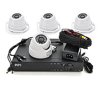Комплект видеонаблюдения Indoor AHD 019-4-1.3MP PiPo ( Xmeye )(10787#)