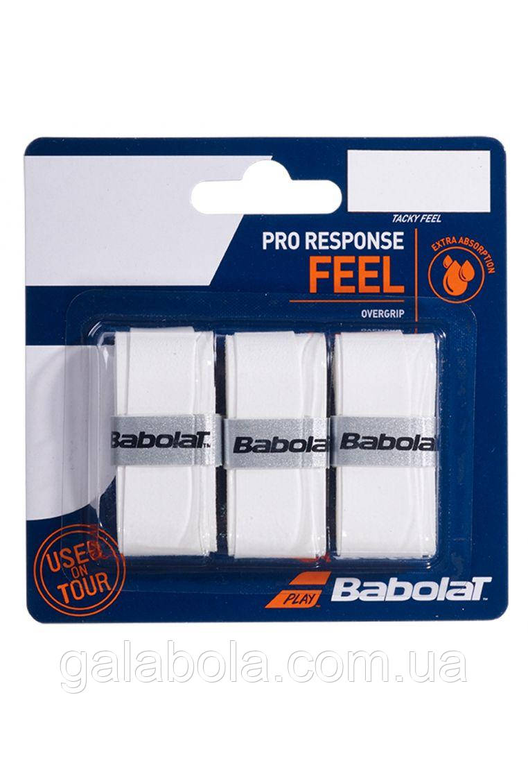 Намотування на ракетку Babolat Pro Response (3 шт.) Біла, фото 1