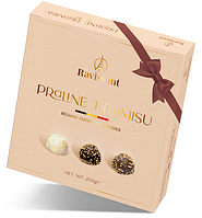Цукерки шоколадні зі смаком PRALINE TIRAMISU 200 г TM Ravissant