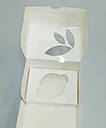 Коробочка для 1 капкейка, кекса (з вставкою) Розмір :120х85х90, фото 2